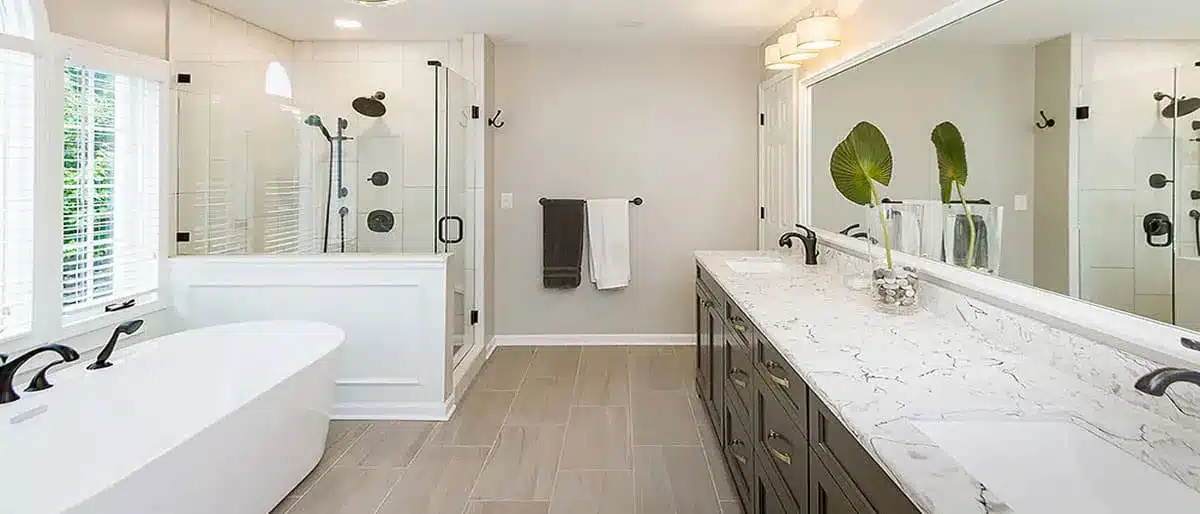 newly renovated bathroom